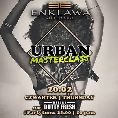  Urban Masterclass - Latino & R'n'B | CZWARTEK 20.02